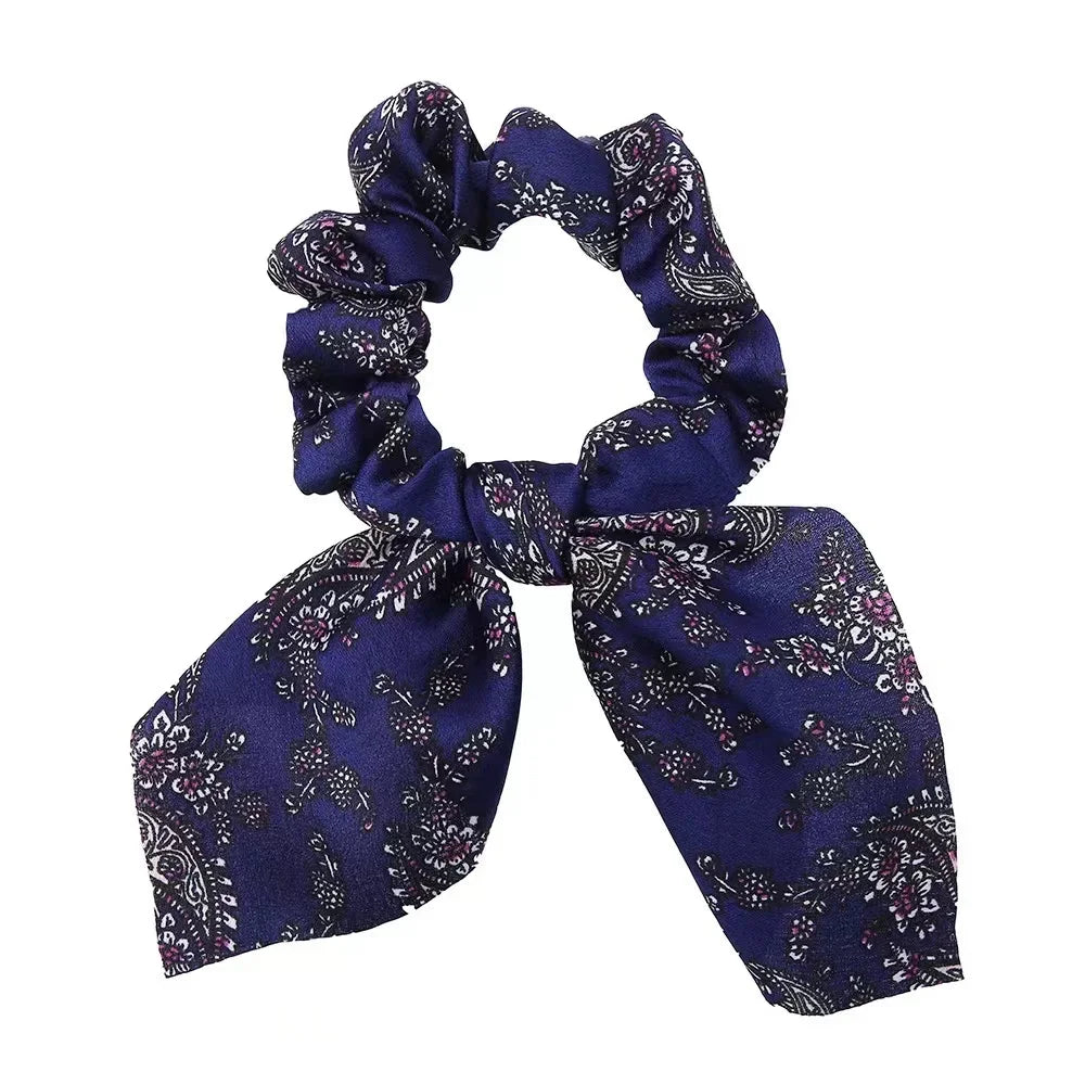 Bow Scrunchies - Piña Colada
