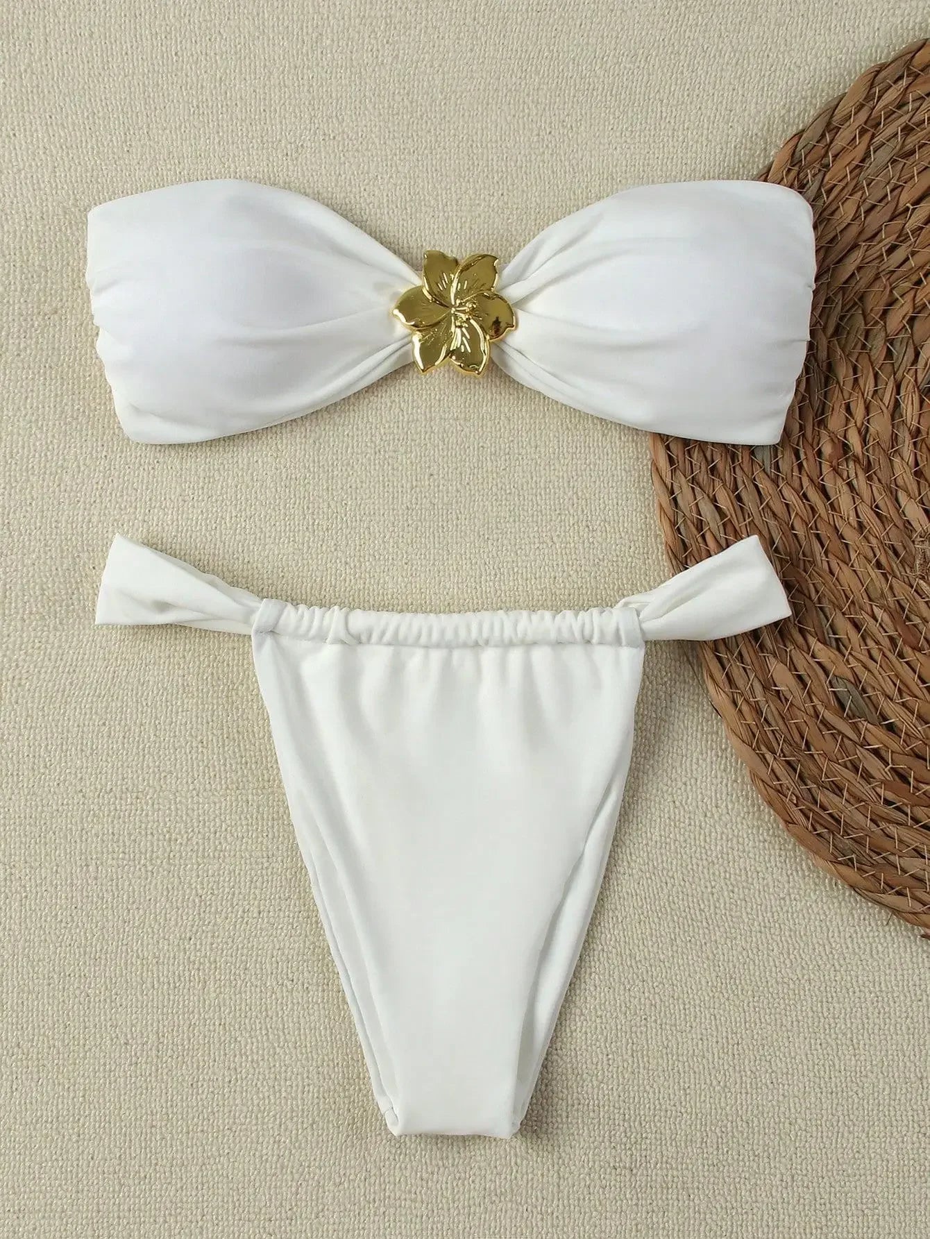 Bikini Set - Brazilian Thong - Piña Colada