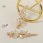 Clear Crystal Hair Pins - Piña Colada