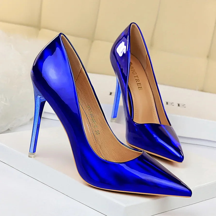 10.5cm High Heels Pumps - Piña Colada