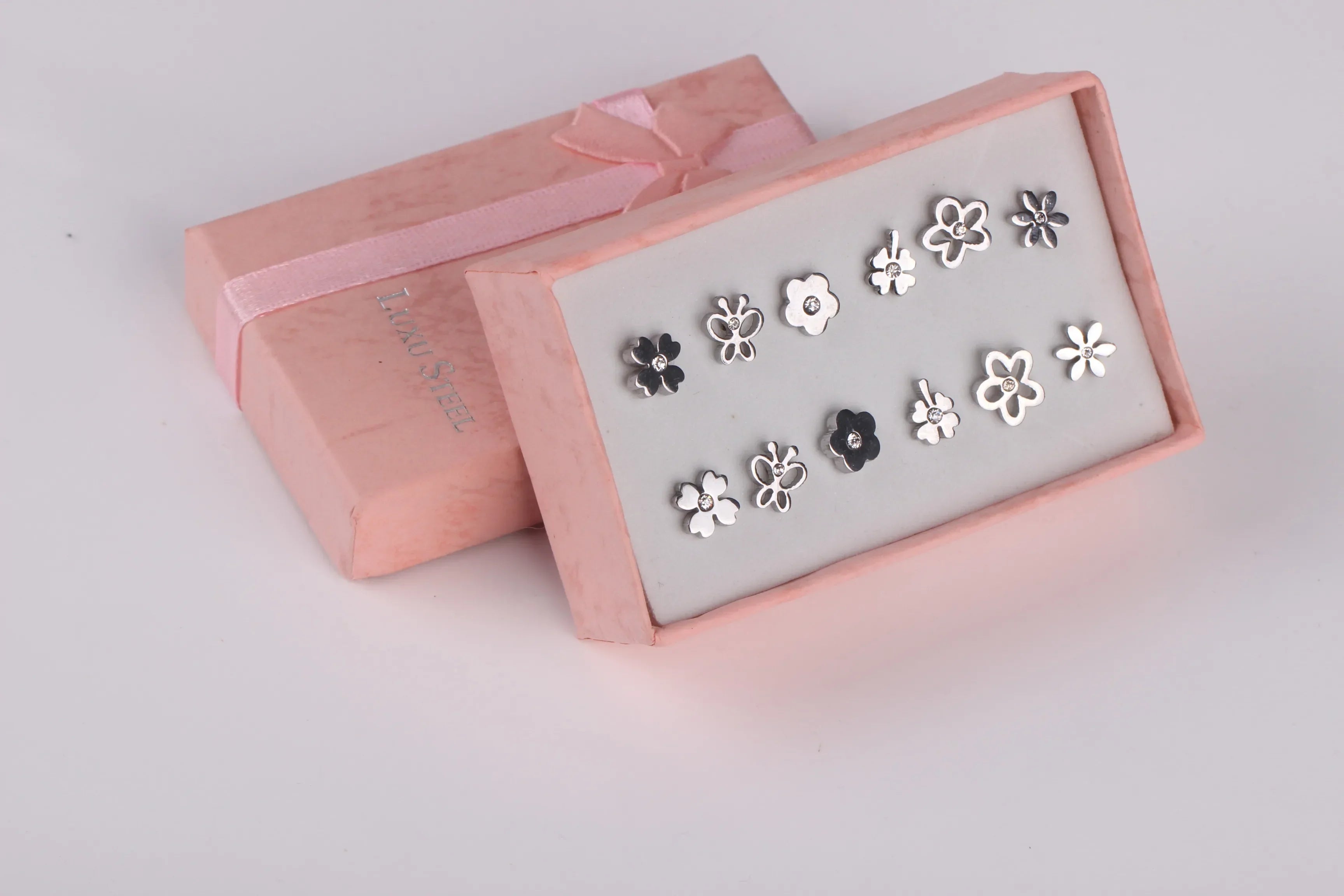 FLowers 6Pairs Earring - Piña Colada
