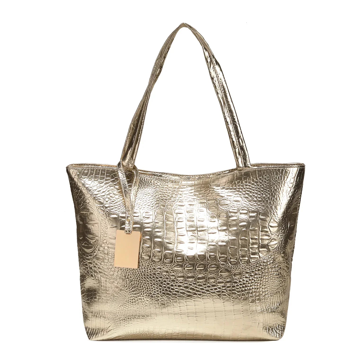 Shoulder Bags Crocodile - Piña Colada