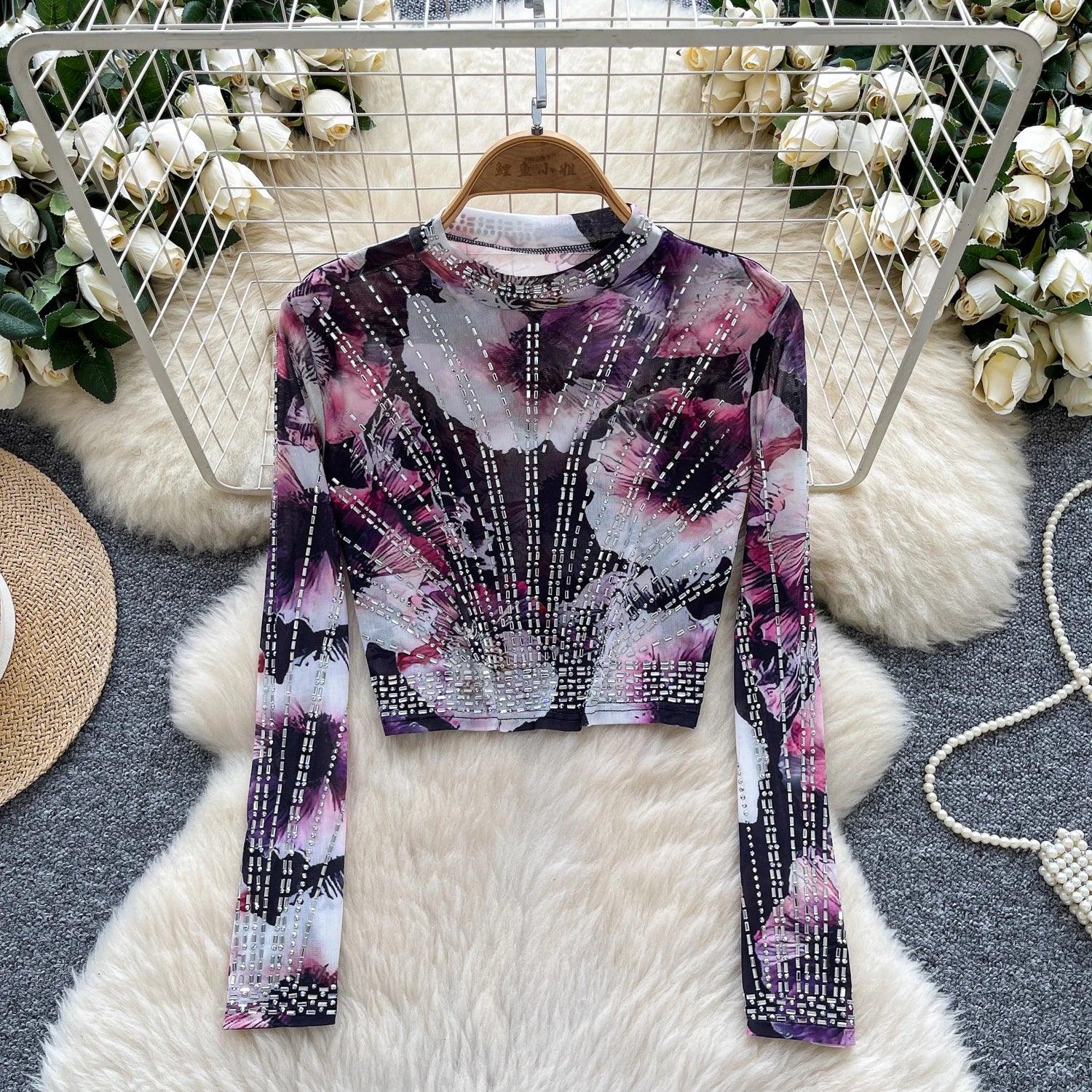 Long Sleeves O Neck Shirts - Piña Colada