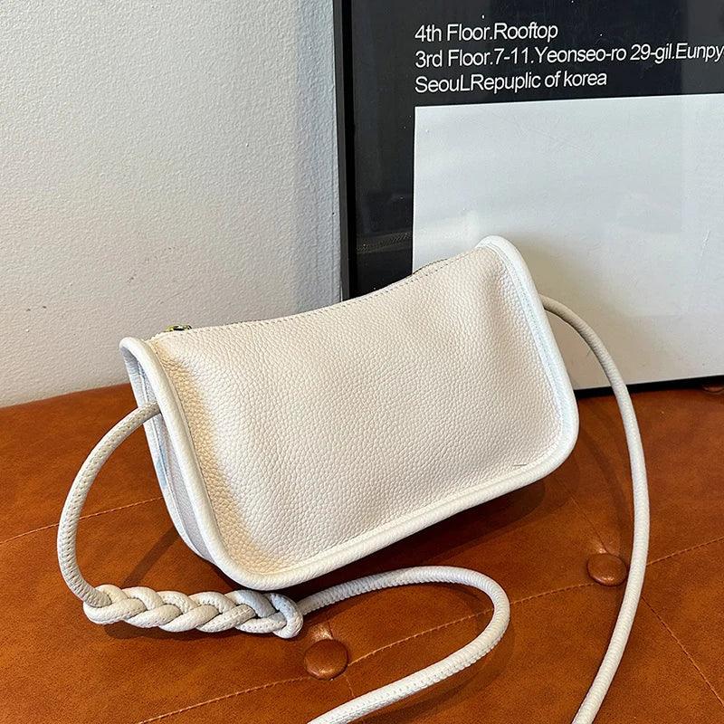Leather Crossbody Bags - Piña Colada