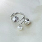 Crystal Stone Rings - Piña Colada