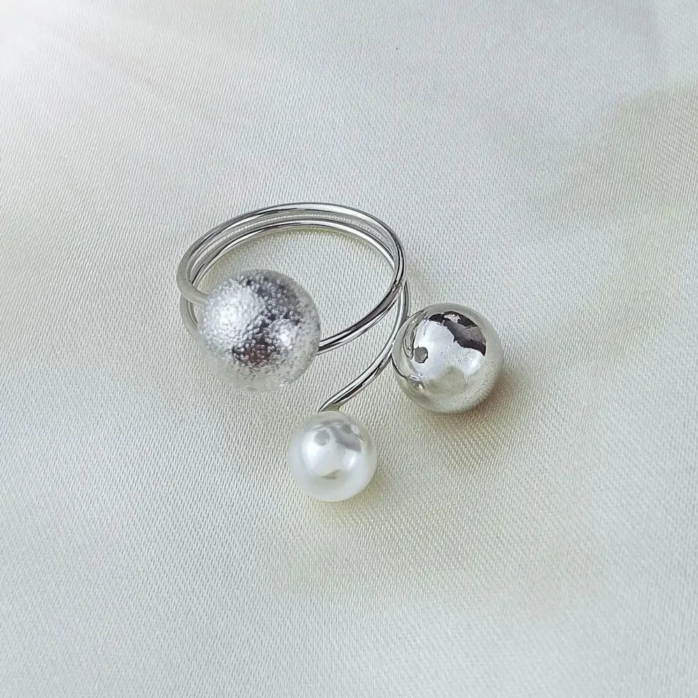 Crystal Stone Rings - Piña Colada