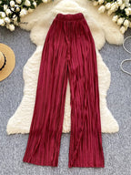 Summer Casual Pants Women High Waist - Piña Colada