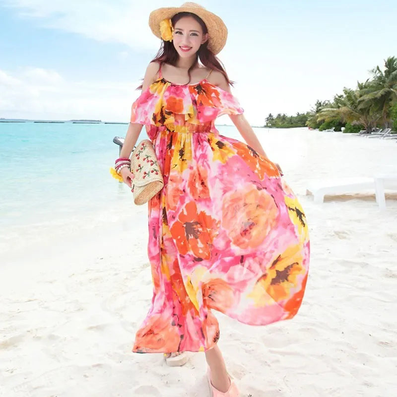 Straw Pillow Bag for Women - Piña Colada