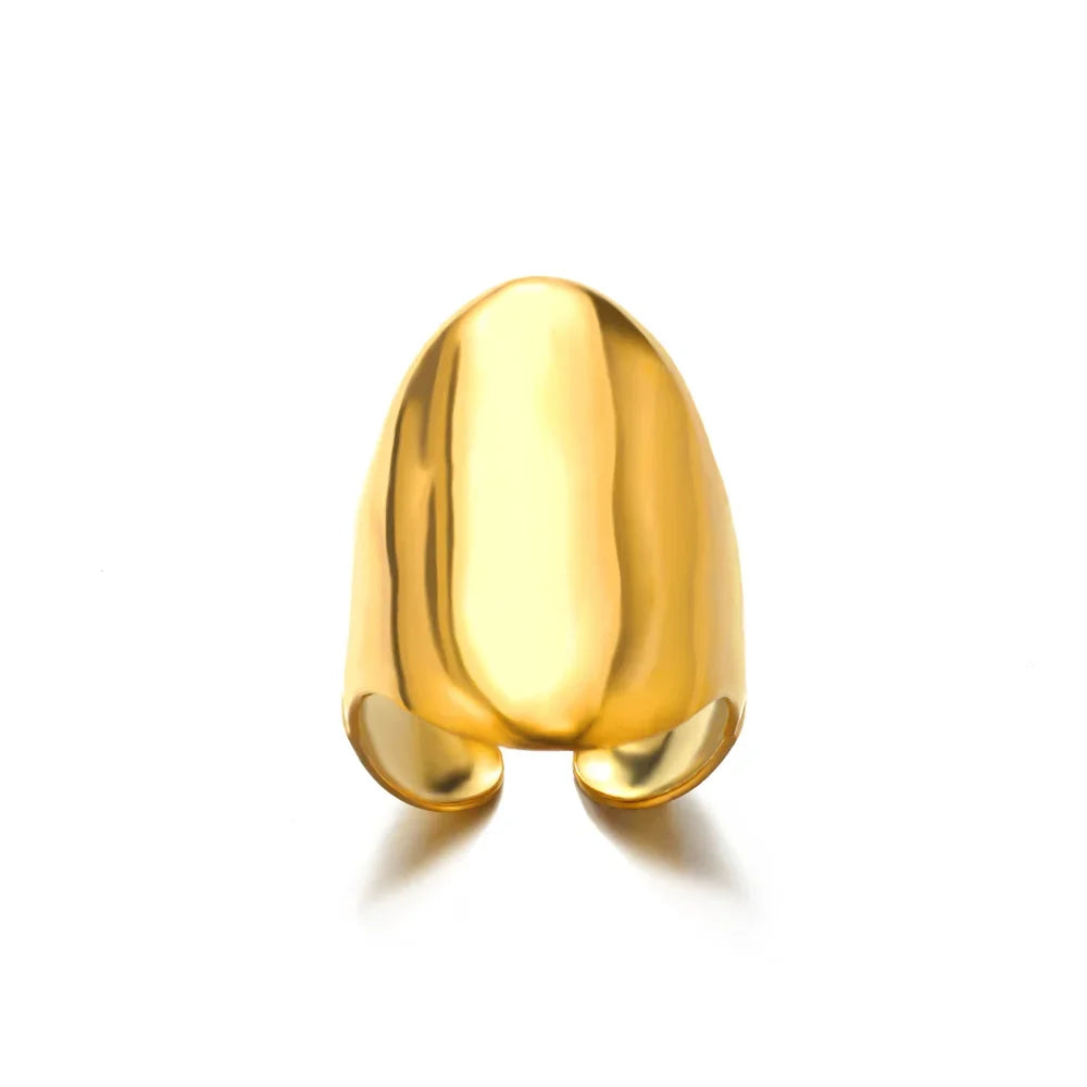 Stainless Steel Rings for Women Gold - Piña Colada