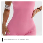Sexy Backless Jumpsuit Women Yoga - Piña Colada
