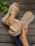Sandals Comfortable Slide Arch Support - Piña Colada