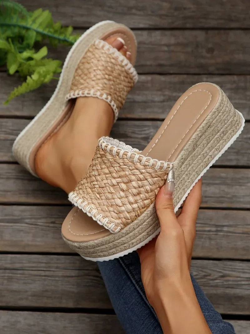 Sandals Comfortable Slide Arch Support - Piña Colada