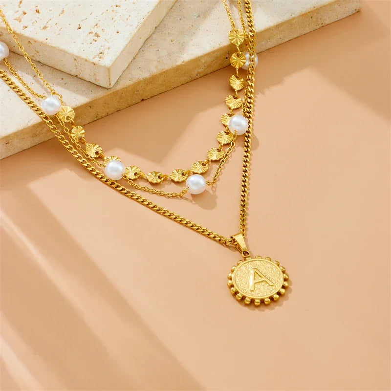 316L Stainless Steel Necklace New Trend - Piña Colada