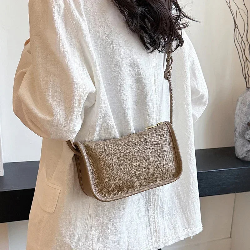 Leather Crossbody Bags - Piña Colada