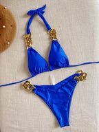 Triangle Bathing Suit - Piña Colada