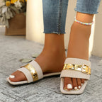 Luna Light Flat Sandals - Piña Colada