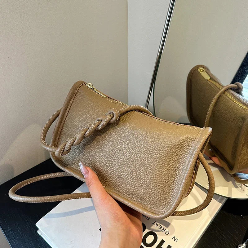 Leather Crossbody Bags - Piña Colada