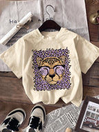 Casual Short-sleeve T-Shirt - Piña Colada