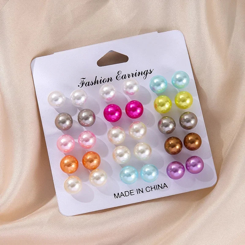 15 Pairs Circular Colored - Piña Colada