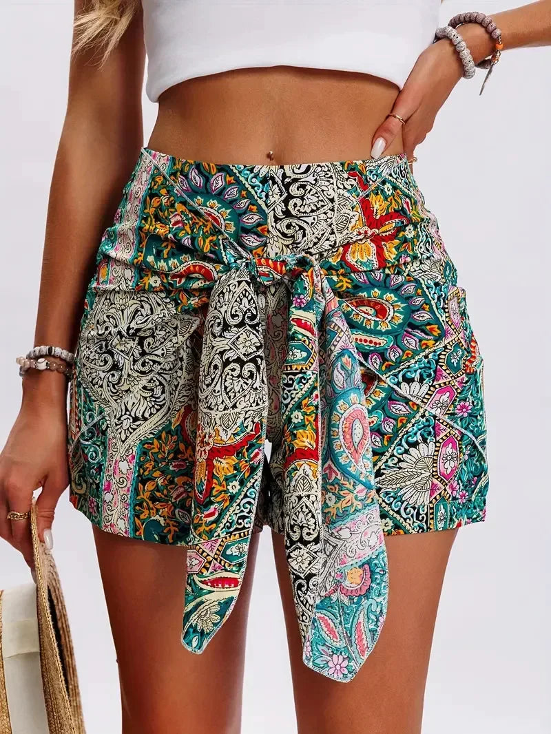 Vintage Boho Tribal Skirt - Piña Colada