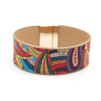Wrap Leather Bracelet - Piña Colada