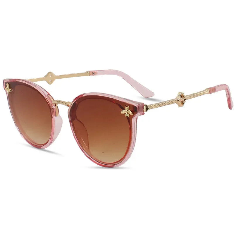 Vintage Cat Eye SunGlasses - Piña Colada