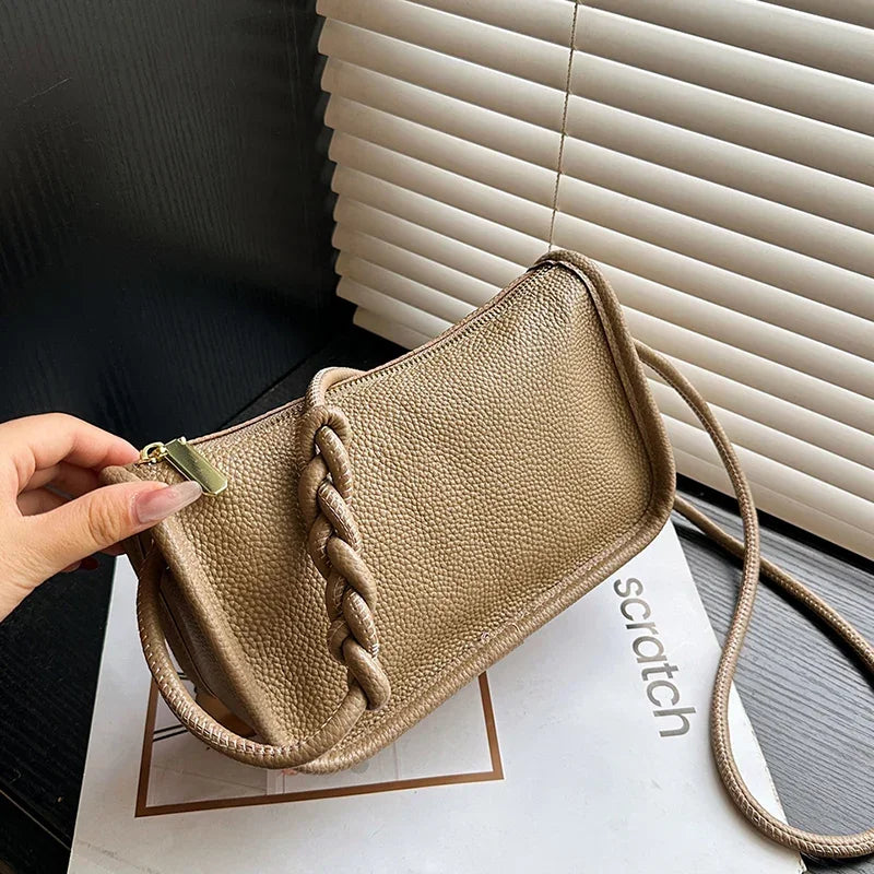 Leather Crossbody Bags - Piña Colada