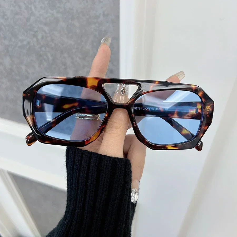 Square Sunglasses Shades - Piña Colada