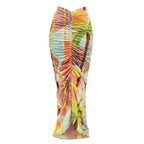 Print Cover Up Monokini - Piña Colada