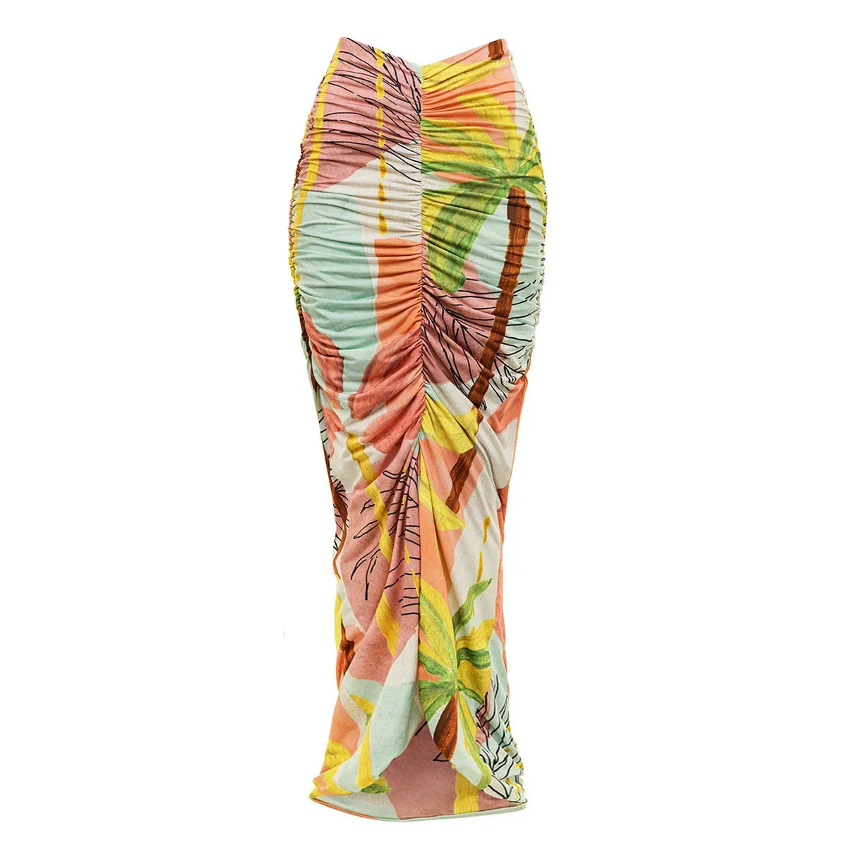Print Cover Up Monokini - Piña Colada