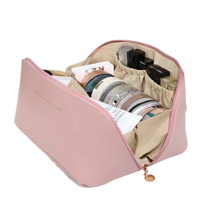 Cosmetic Bag – Waterproof Travel Organizer with Zipper - Piña Colada