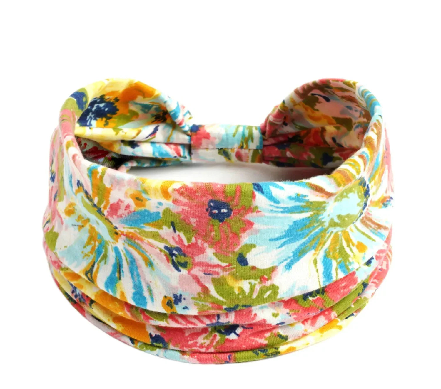 Leopard Print Headbands - Piña Colada