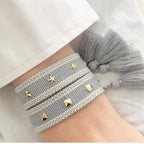 Hand Woven Bracelets - Piña Colada