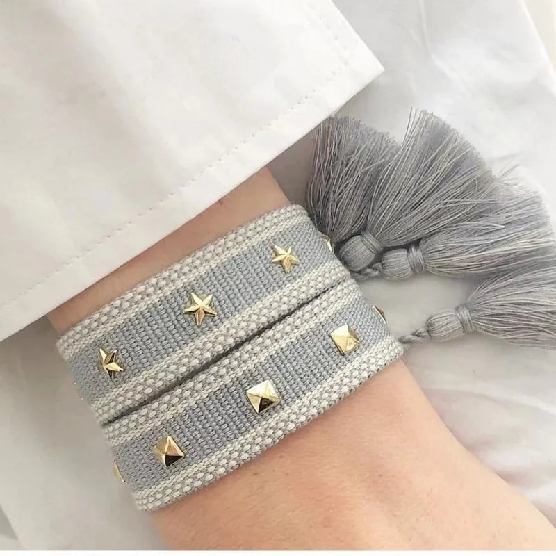 Hand Woven Bracelets - Piña Colada