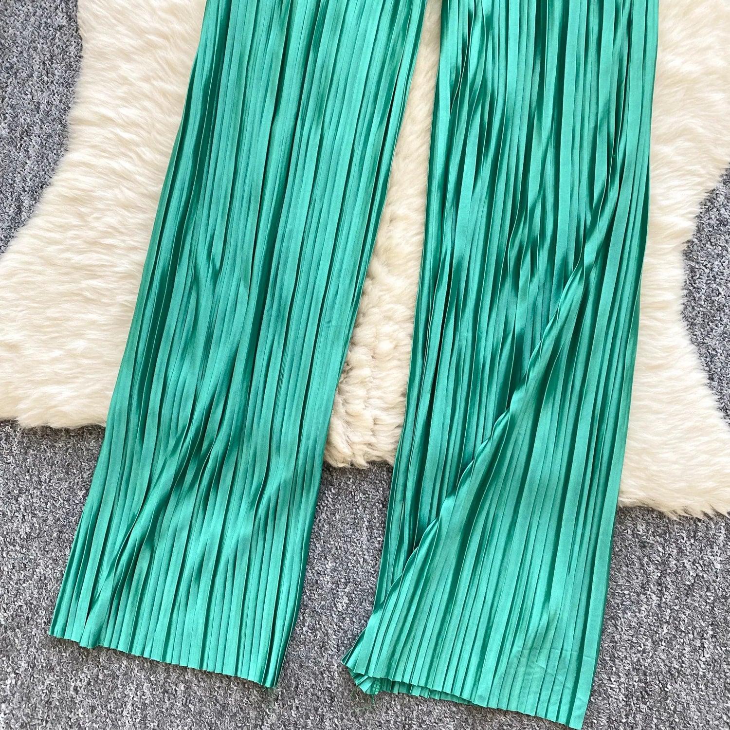 Summer Casual Pants Women High Waist - Piña Colada