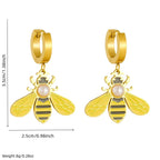 316L Stainless Steel Shell Earrings - Piña Colada