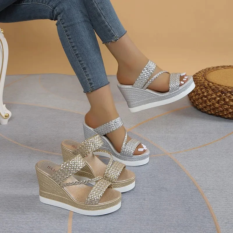 Women Sandals Comfortable Wedges Casual - Piña Colada