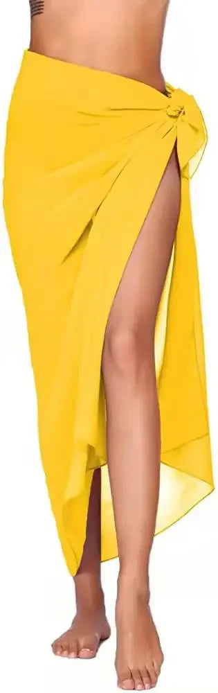 Beach Long Skirt Chiffon - Piña Colada