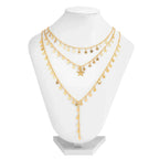 3Pcs/Set Star Tassel Long Pendant Necklace - Piña Colada