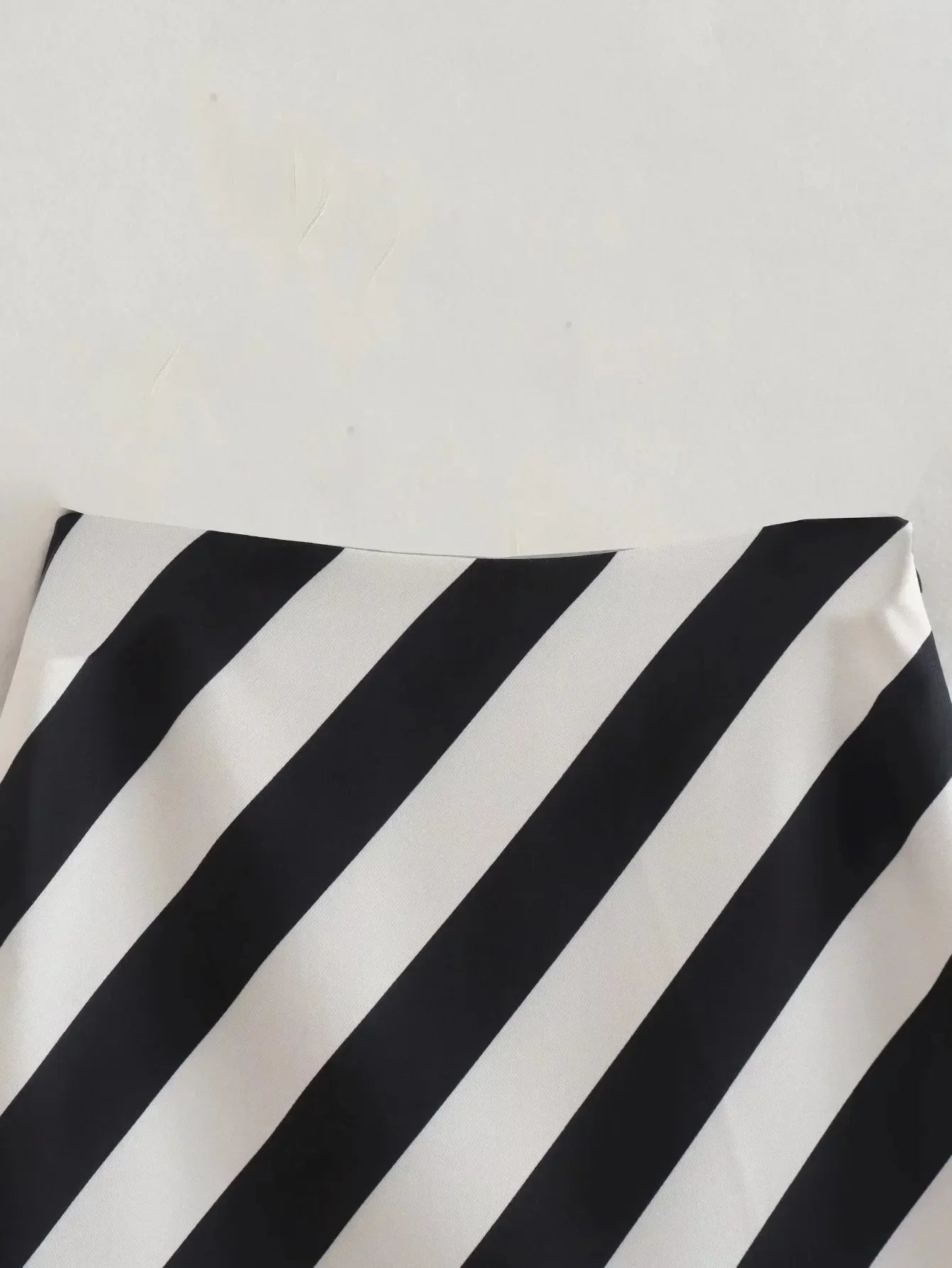 Women's Mid Skirt Striped Casual - Piña Colada