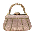 CLUTCH GLITTER BAG FOR EVENING - Piña Colada