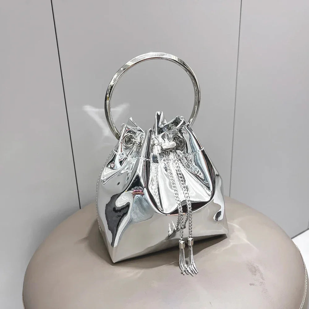 Evening clutch Bag Bucket - Piña Colada