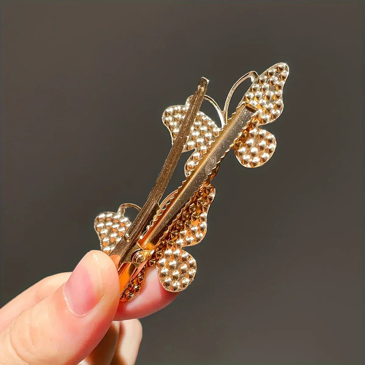 20pcs Rhinestone Bead Hair Clip - Piña Colada