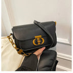 Casual Leather Satchel Bag for Women - Piña Colada