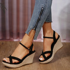 Wedge Sandals Casual - Piña Colada