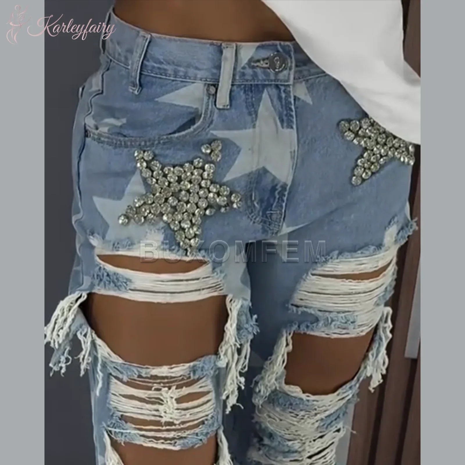 High Waist Wide Leg Jeans - Piña Colada