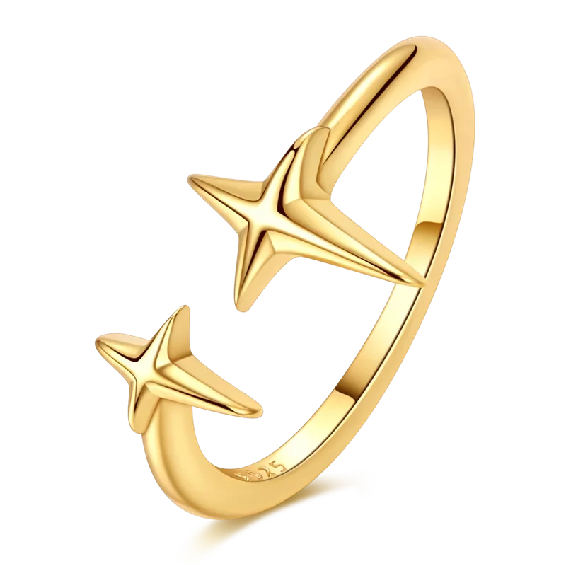 925 Sterling Ring Gold - Piña Colada