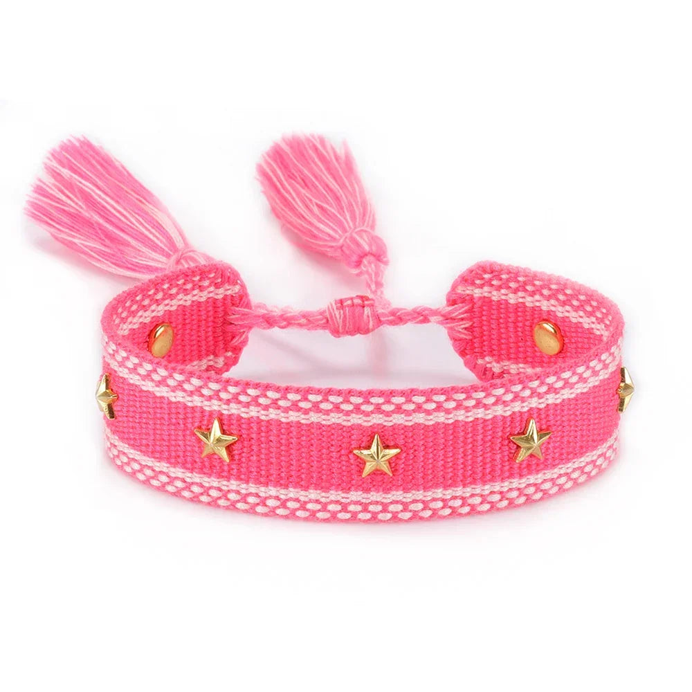 Hand Woven Bracelets - Piña Colada