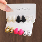 Stud Earrings Punk - Piña Colada
