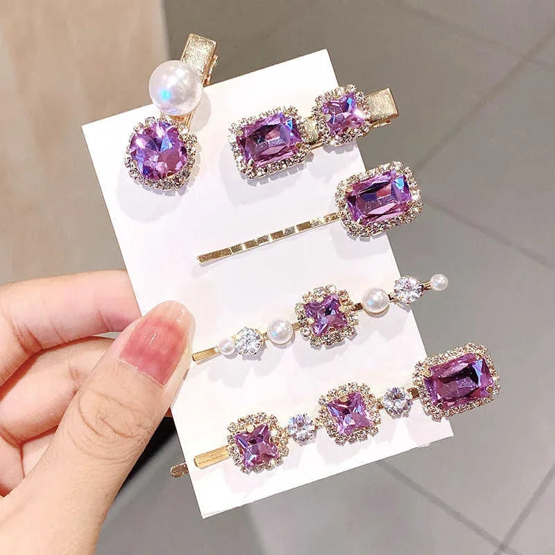 Set Women Hair Clips Headwear - Piña Colada